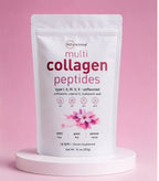 Multi Collagen Peptides en Polvo Tipos I, II, III, V y X Sin Sabor