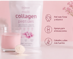 Multi Collagen Peptides en Polvo Tipos I, II, III, V y X Sin Sabor