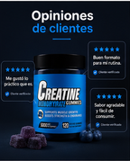 Creatina Gummies Blueberry 5000 mg/ 120 gomitas