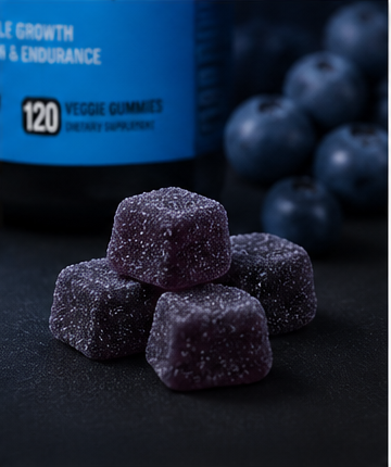 Creatina Gummies Blueberry 5000 mg/ 120 gomitas