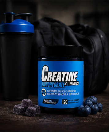 Creatina Gummies Blueberry 5000 mg/ 120 gomitas