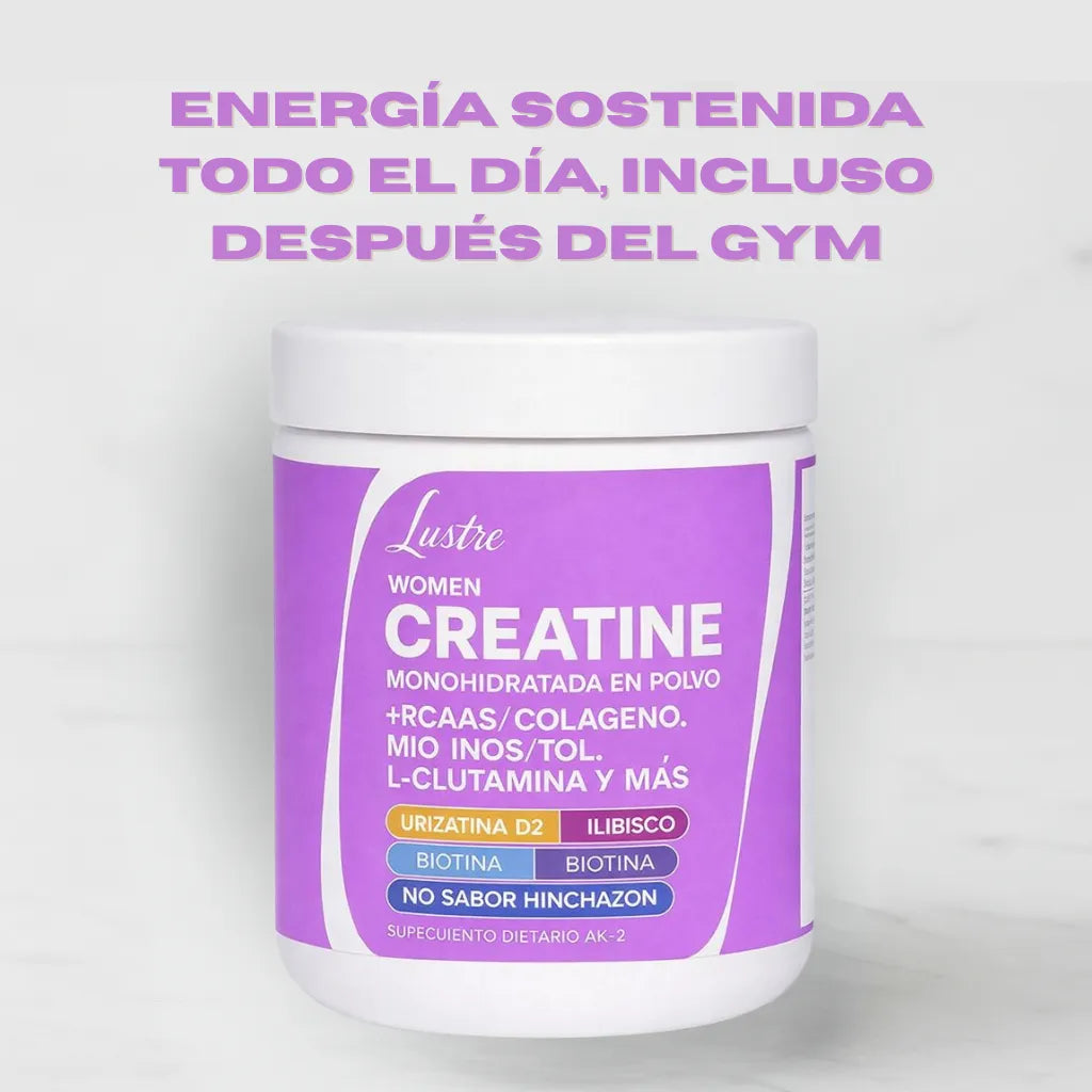Creatina Monohidratada en Polvo-Lustre