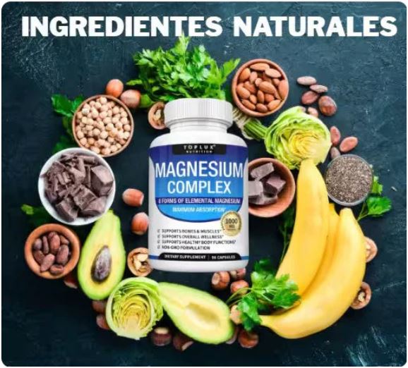 Vialto Magnesio Complex 8 en 1 60 Cápsulas Multibeneficio