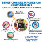 Vialto Magnesio Complex 8 en 1 60 Cápsulas Multibeneficio